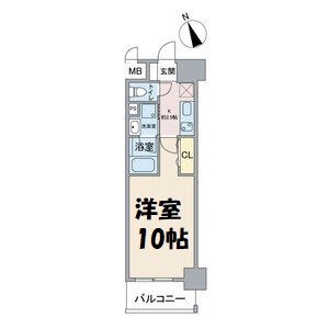 スカイコート千代田 間取り図