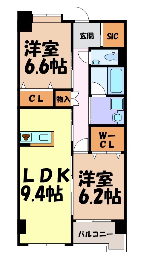 Noble Life吹上 間取り図
