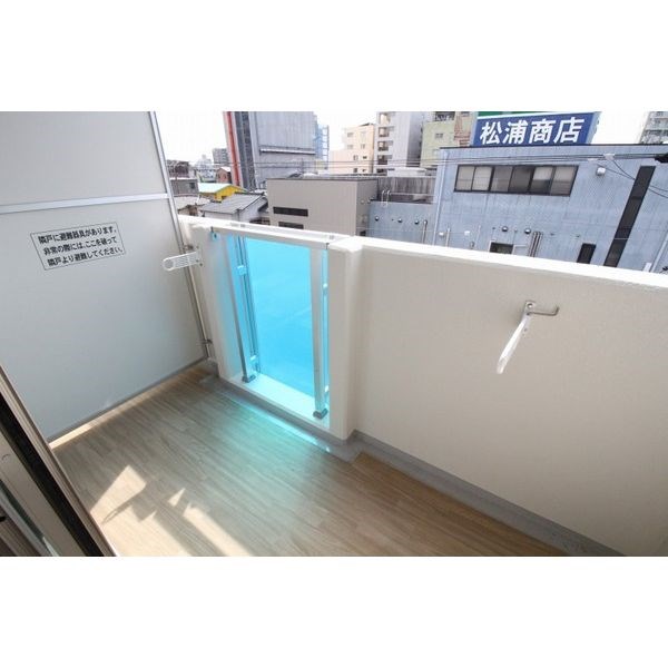 ジュール亀島 ベランダ