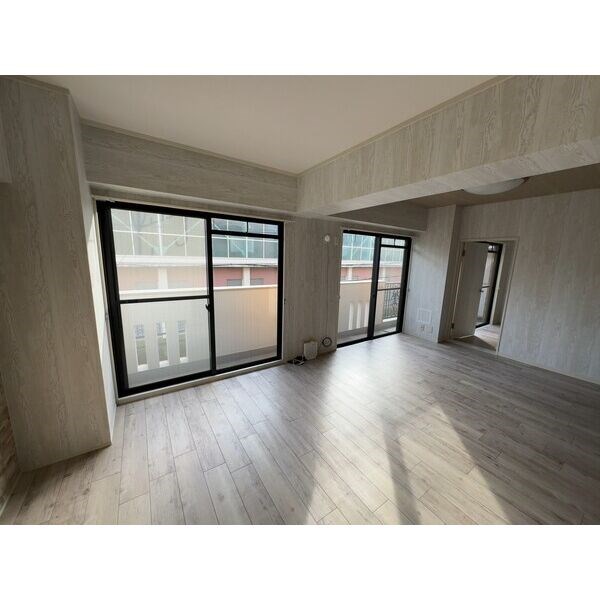 南山ハイツ ベランダ