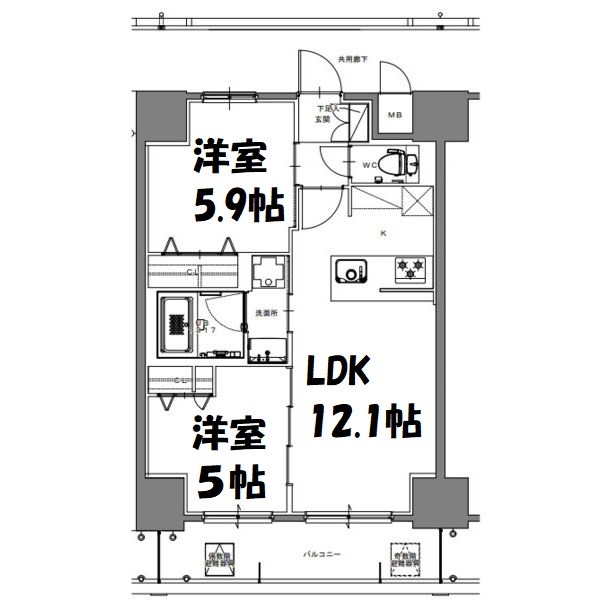 S-RESIDENCE高岳ardent 間取り図