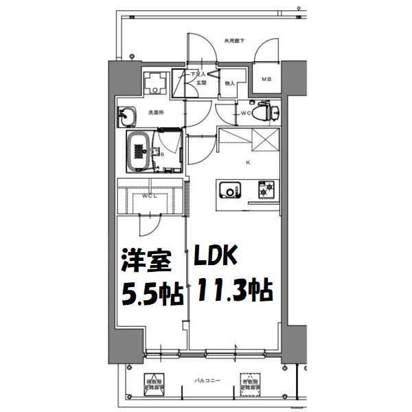 S-RESIDENCE高岳ardent 間取り図