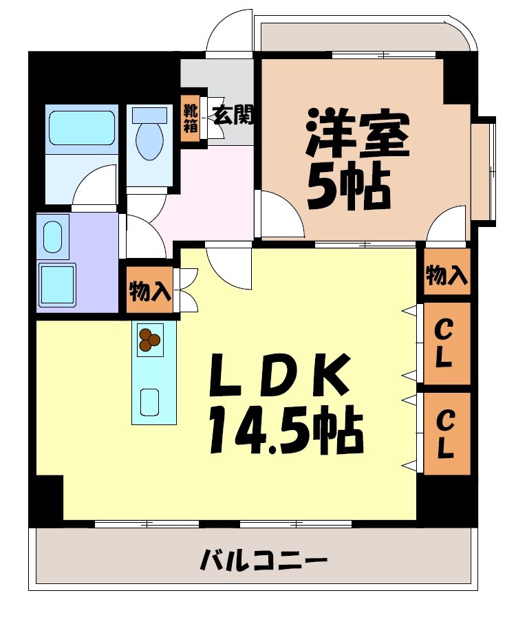 プログレスアサダ 間取り図