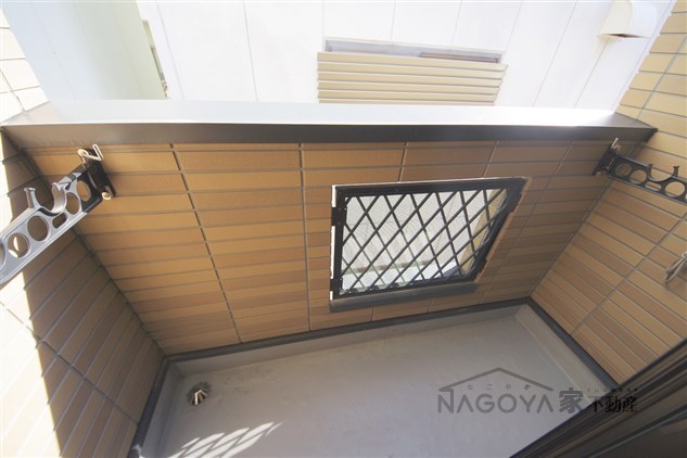 Hut In Nagoya ベランダ