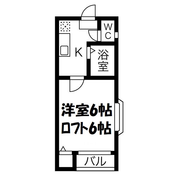 MUGHETTO 間取り図