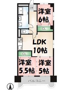 Ms　GLOBAL　PORTⅡ 間取り図