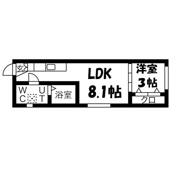 CELENEST名駅西 間取り図