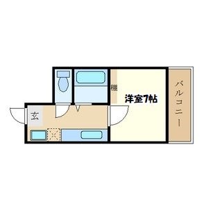 みくもハイツ 間取り図