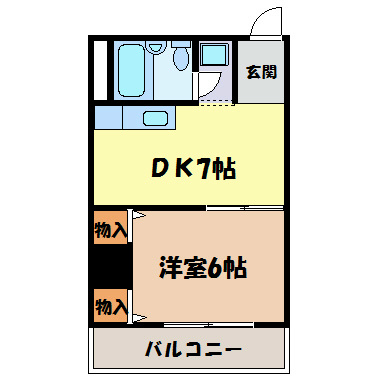 パークサイドメゾン伏見 間取り図