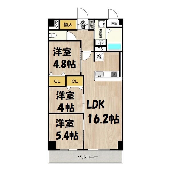インプルーブ金山 間取り図