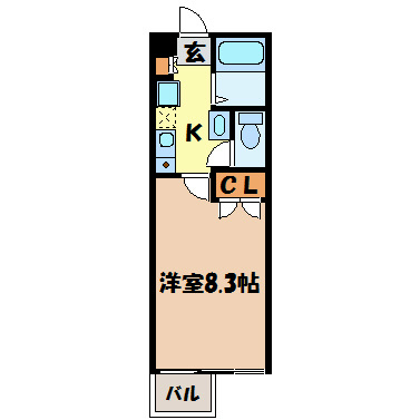 ヒルズ川名 間取り図