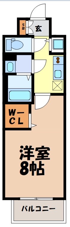 CREST TAPP名古屋山王 間取り図