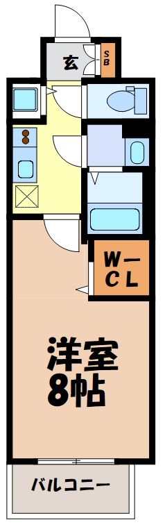 CREST TAPP名古屋山王 間取り図