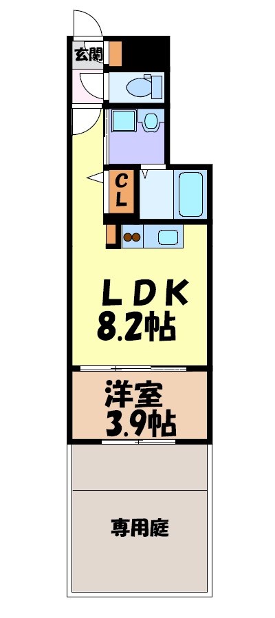 LUORE黒川EAST 間取り図