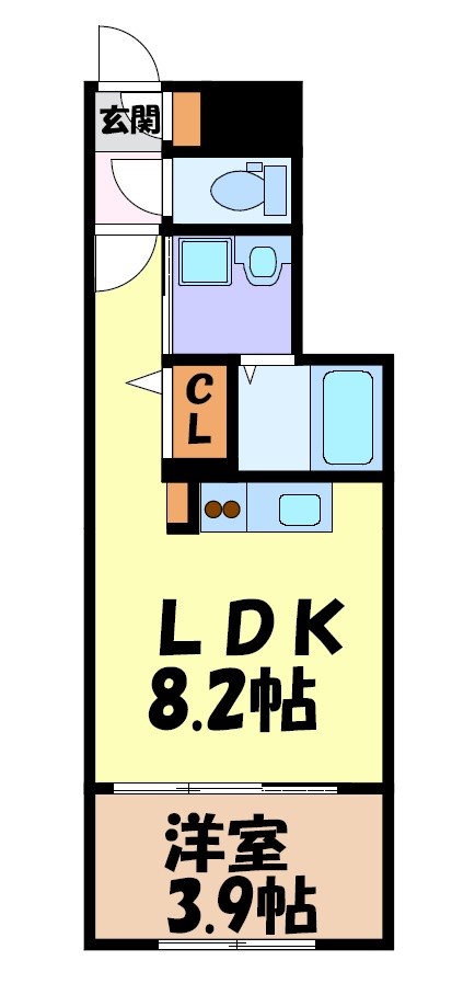 LUORE黒川EAST 間取り図