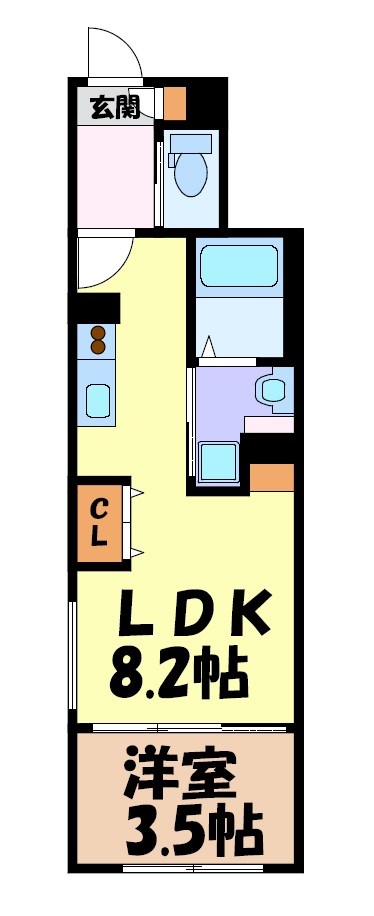 LUORE黒川EAST 間取り図