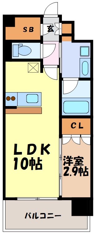 リニアゲートタワー名古屋 間取り図