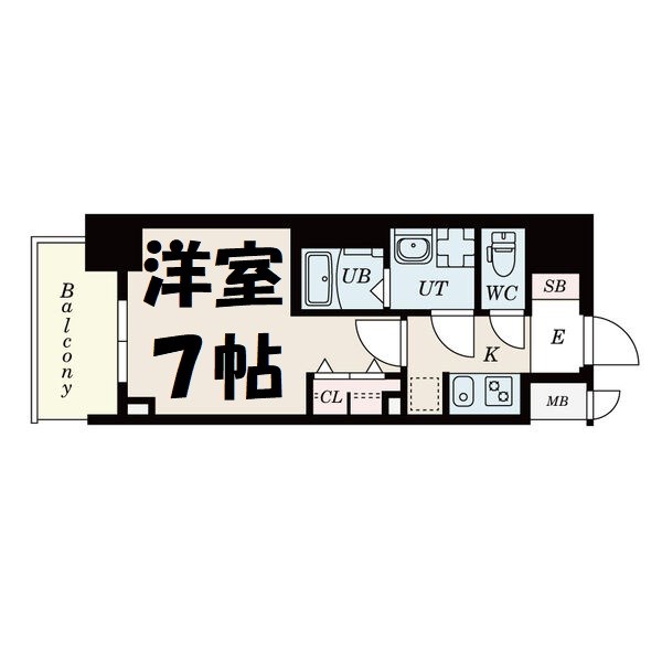 S-RESIDENCE名駅North 間取り図
