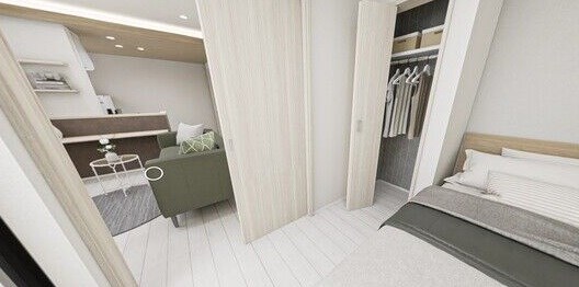 I&amp;#39;ll be清水白壁 ベッドルーム