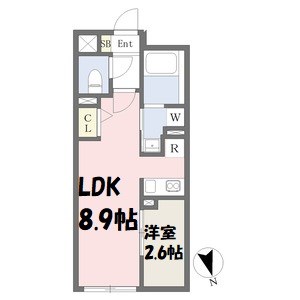 LUORE浅間町 間取り図