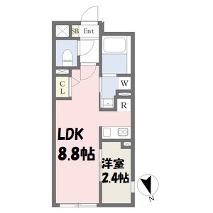 LUORE浅間町 間取り図