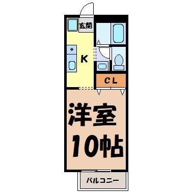 エトワール代官町 間取り図