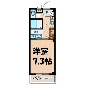 Sun State竜ノ口 間取り図
