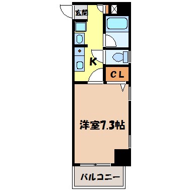 エスタシオン新栄 間取り図