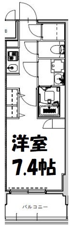 S-RESIDENCE高岳駅前awake 間取り図