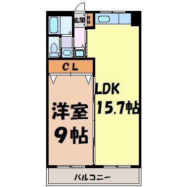 VgTree西棟 間取り図