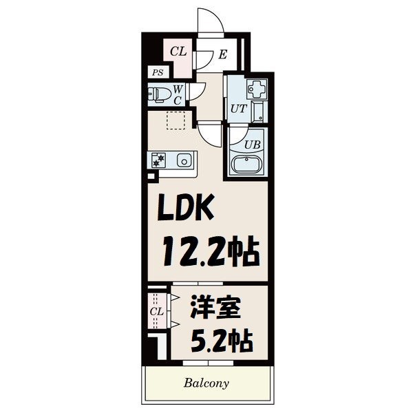 ロイジェント日吉Ⅱ 間取り図
