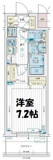 エステムコート名古屋TWIN EAST 間取り図