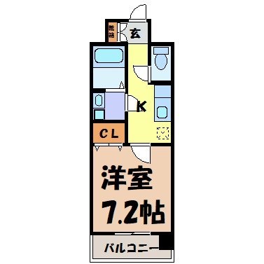 クレシェール大須 間取り図