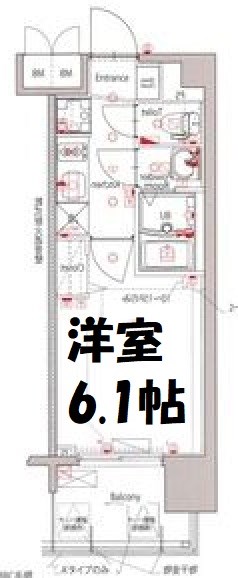 MAXIV新栄 間取り図