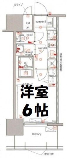 MAXIV新栄 間取り図