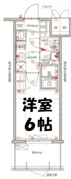 MAXIV新栄 間取り図