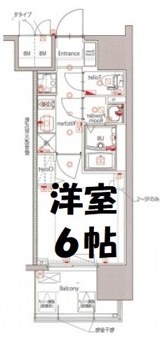 MAXIV新栄 間取り図