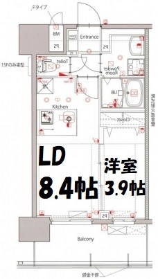 MAXIV新栄 間取り図