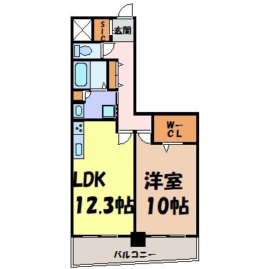 Ｎ ａｐａｒｔｍｅｎｔ 間取り図