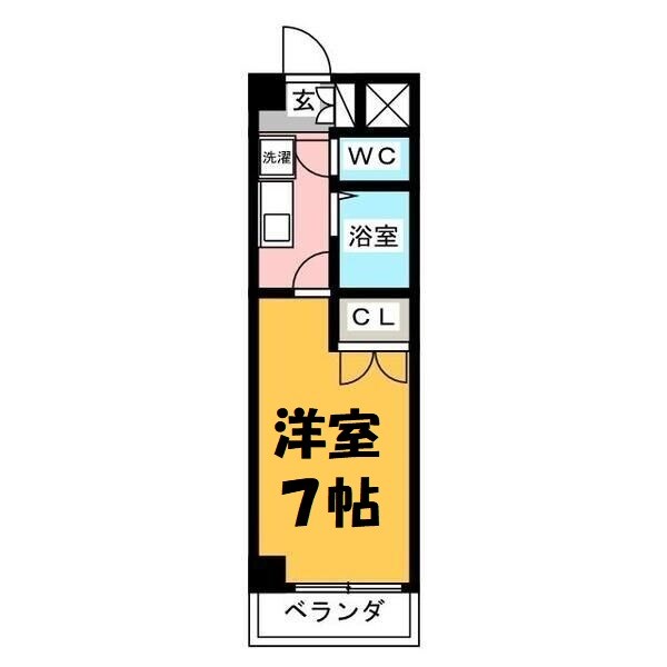 ヴィアルCITY今池 間取り図