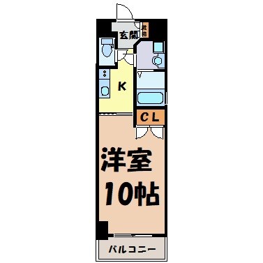 プレディアスタイル白川公園 間取り図