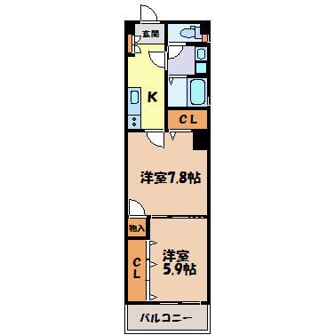 ＦＪ日進通 間取り図