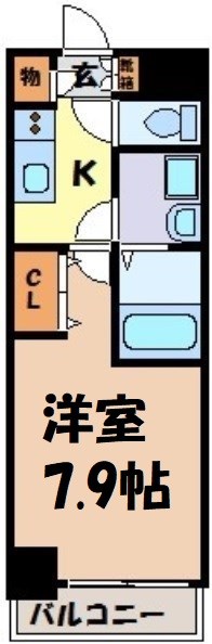リヴシティ今池 間取り図