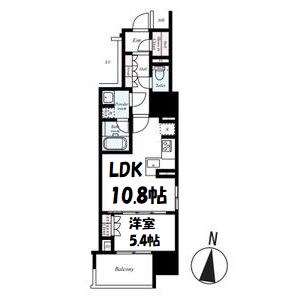 オープンレジデンシア久屋大通THE COURT 間取り図