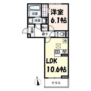 D-room名駅A棟 間取り図