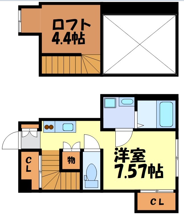 パークフロント清明山 間取り図