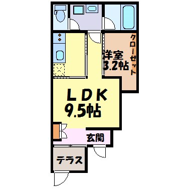 RISE吹上 間取り図