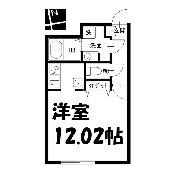 Ｂranche上前津 間取り図