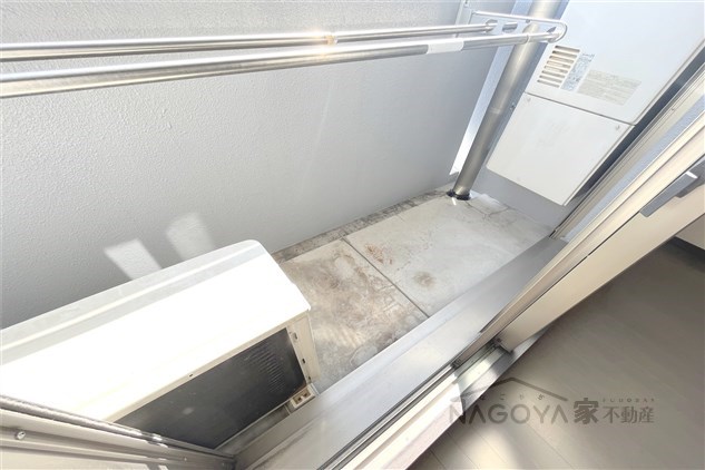 フラット矢田南 ベランダ