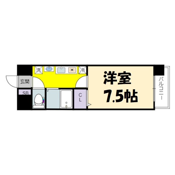 グランメール城西 間取り図